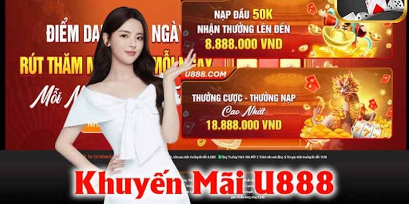 Nhà cái U888 Tặng 50K
